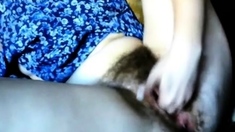 Hairy provokes via webcam