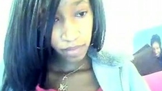 Ebony Amateur Myra's Debut Webcam Solo