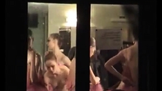 ballet dancers changing room